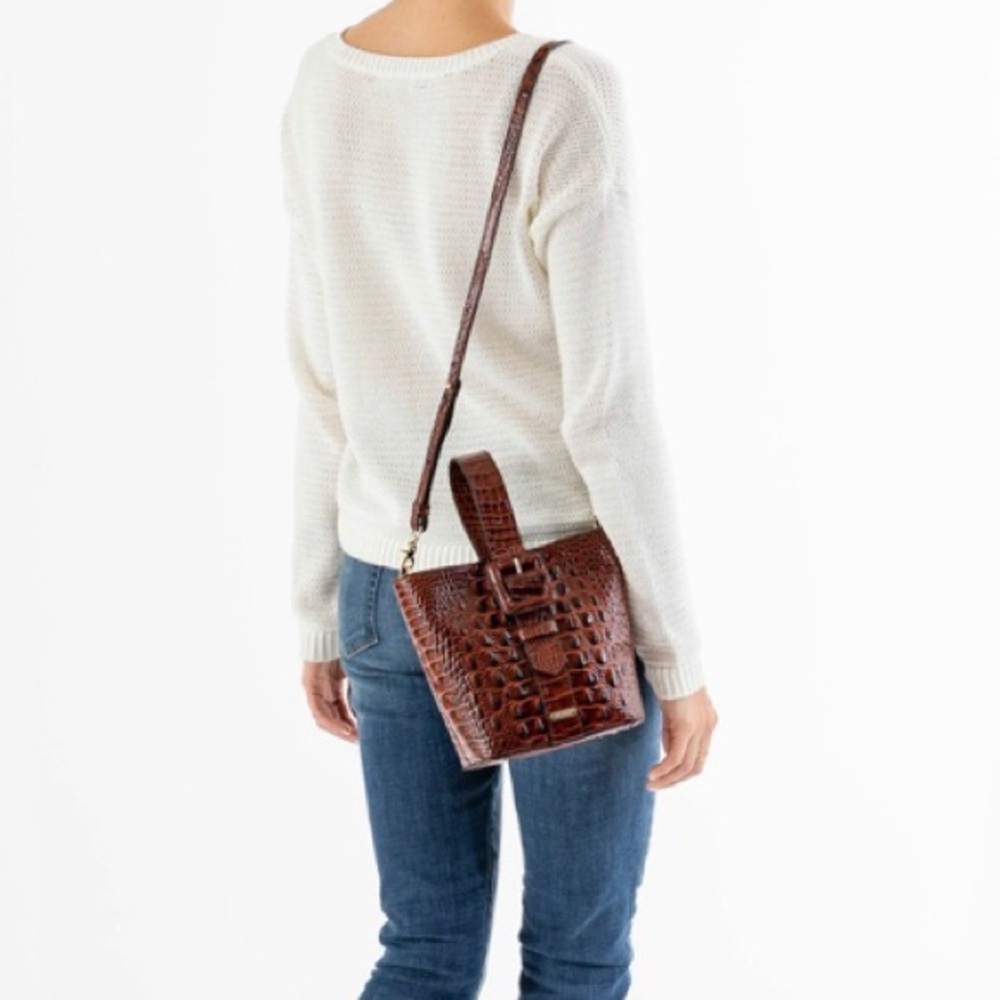 👜New Brahmin👜 Faith Chiffon Ombré Melbourne - Picture 8 of 10